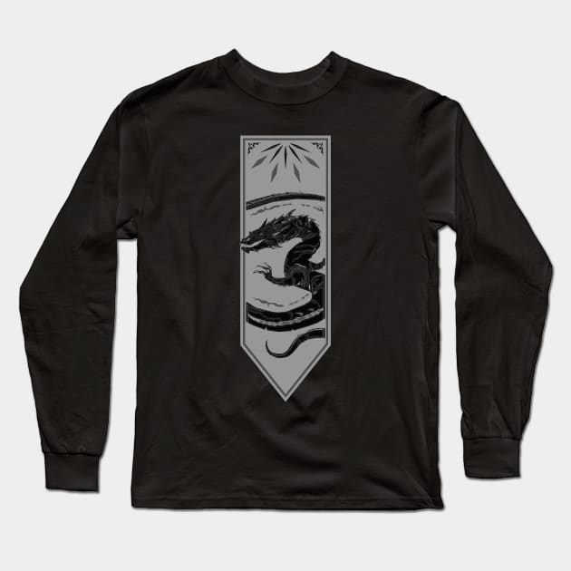 dragon Long Sleeve T-Shirt by arxitrav